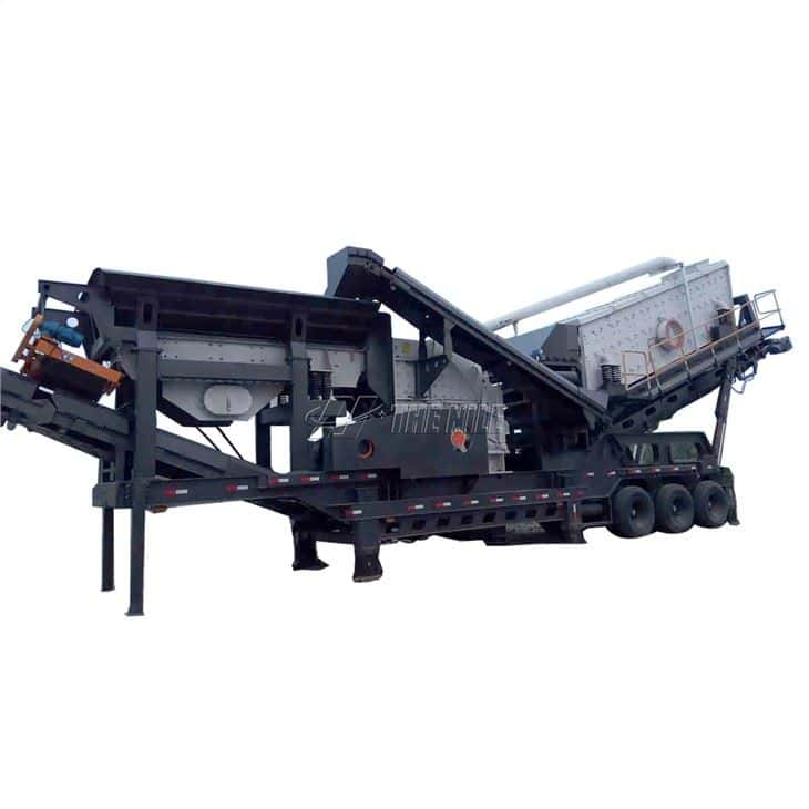 Mobile Impact Crushing Plant